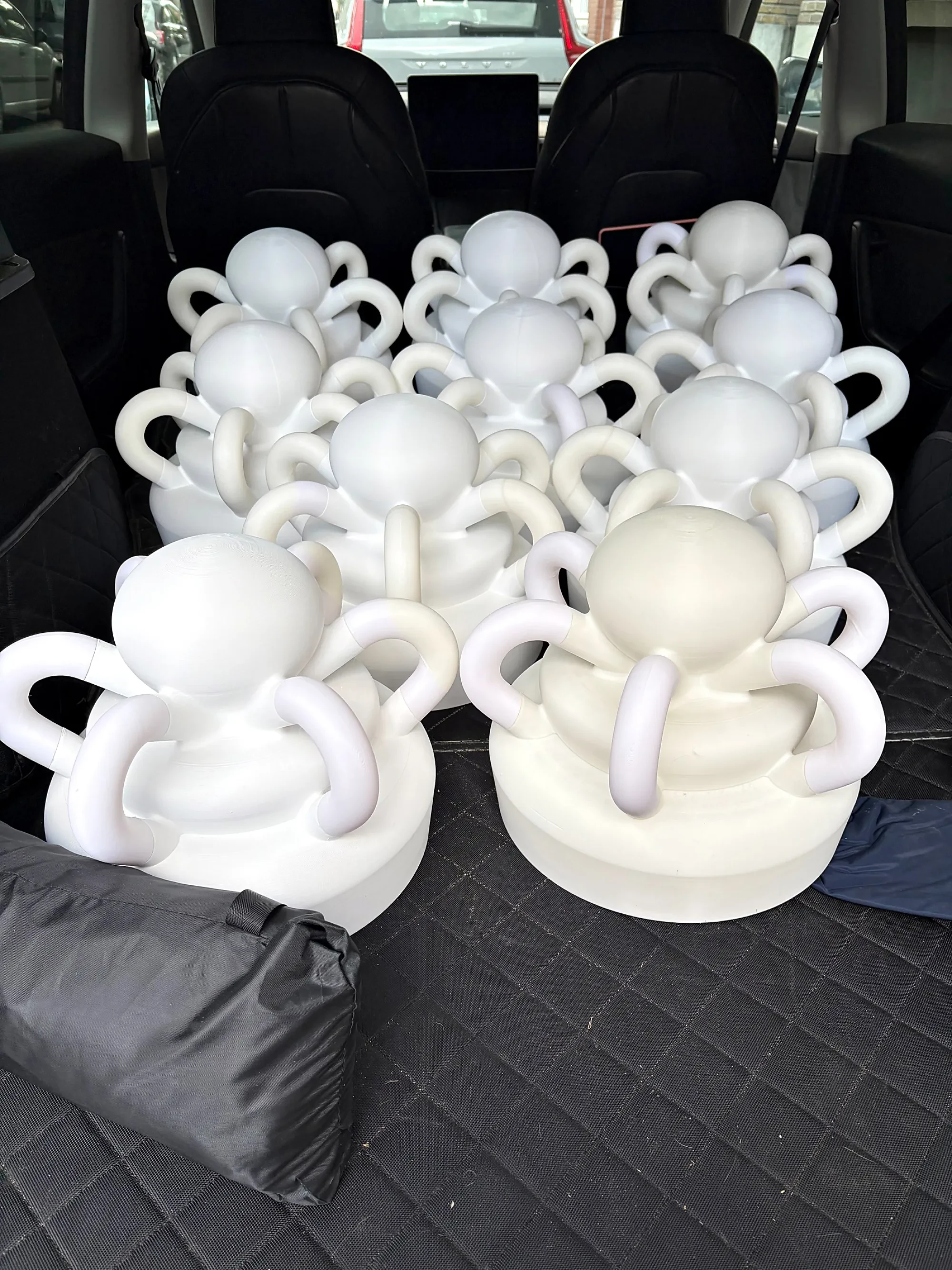 3D-geprinte kronen voor een pretpark — beeld 3